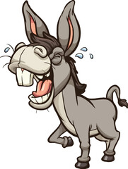 donkey cartoon illustration