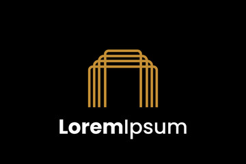 Gate Vector Logo Premium 