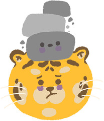 호랑이 감정 캐릭터 시리즈