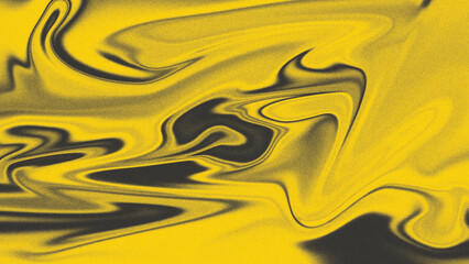 Vibrant Yellow Black Abstract Marble Texture Background for Art, Posters, or Design Projects