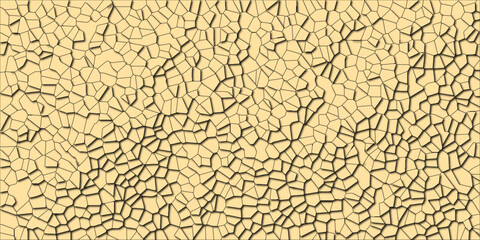 Mapping pattern with undulating elevation waves

