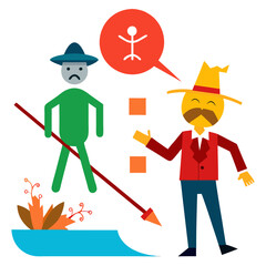 Collection of icons illustrating logical fallacies and errors in reasoning
