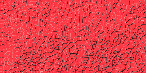 Wavy geography represented through line variation

