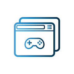 Browser icon design template