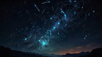 space background with stars