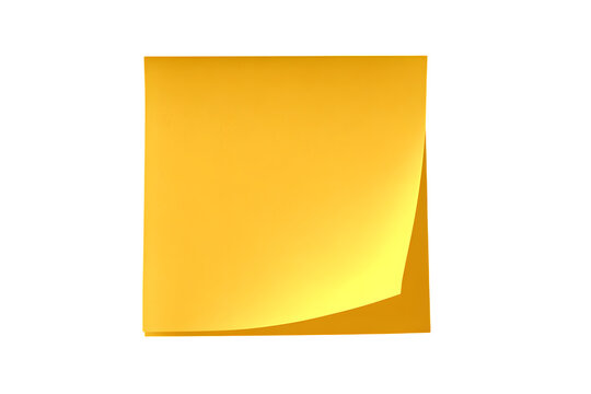 yellow sticky note transparent background
