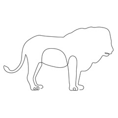 line art animal