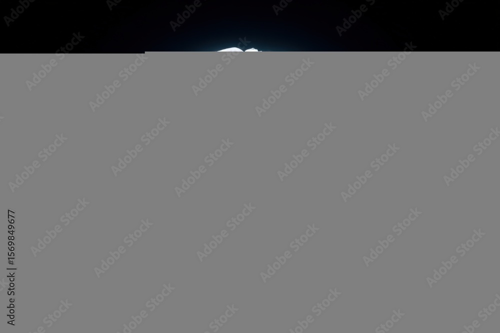Poster Highly detailed digital illustration of a human brain with neural pathways illuminated highlighting brain function and neuroscience concept 3D render
