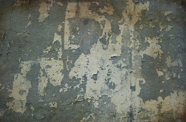 Damaged abstract concrete wall texture for background design.