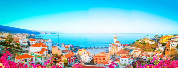 Candelaria town in Tenerife, Spain