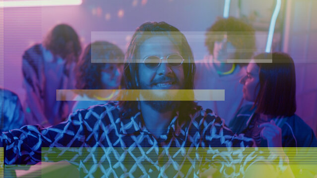 Glitch Transition Data Hack 16