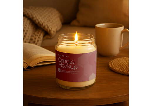 Candle Mockup 1