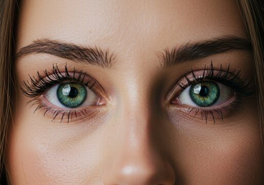 Close-up of Captivating Emerald Green Eyes Beauty, Gaze, and Iris Details.  High-Resolution Image azert (60).jpeg