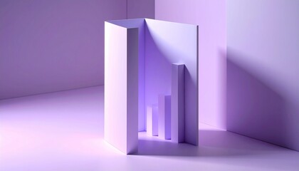 A visualization chart inserted into a paper-like card