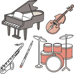 Adobe Illustrator Artwork  music-instrument