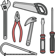 Adobe Illustrator Artwork plumbing-instrument-all