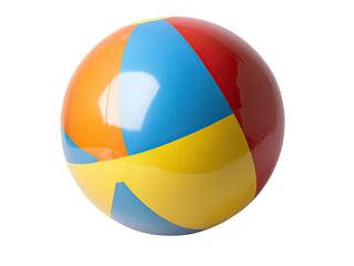 Fototapeta premium Vibrant colorful beach ball
