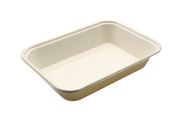 Single-use disposable paper tray for fast food