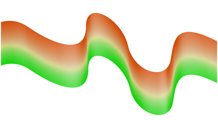 Abstract Blend Wavy Curved Colorful Gradient Background Design Vector Illustration