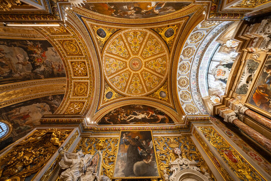 St Johns Co CathedralCapital City of Malta Valletta,Malta,Europe