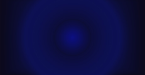 A deep blue gradient background with a soft radial blur effect, featuring concentric oval shapes that transition from light azure at the center to inky indigo at the edges creating a serene vibe