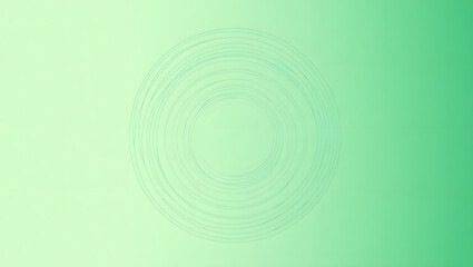 Emerald Rings Abstract: Graceful emerald rings cascade across a tranquil gradient backdrop, an abstract dance of serenity and modern design.