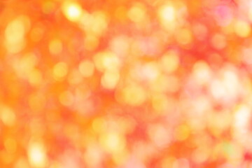 かえでの紅葉のアウトフォーカス