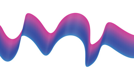 Abstract Blend Wavy Curved Purple Gradient Design Background Vector Illustration