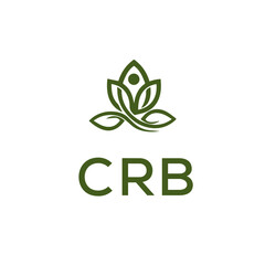 CRB Letter Initial Logo Design Template Vector Illustration