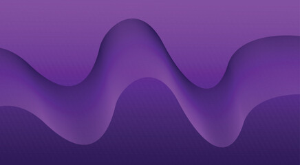 Abstract Blend Wavy Curved Background Purple Design Vector Illustration
