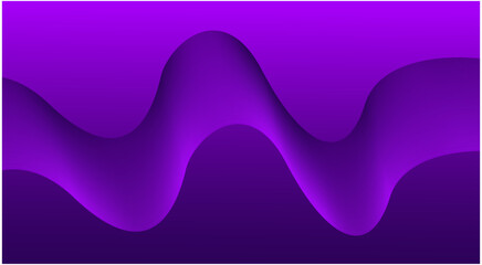 Abstract Blend Wavy Curved Background Purple Design Vector Illustration