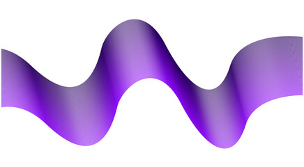 Abstract Blend Wavy Curved Purple Design Background Vector Illustration