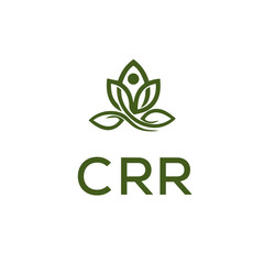 CRR Letter Initial Logo Design Template Vector Illustration