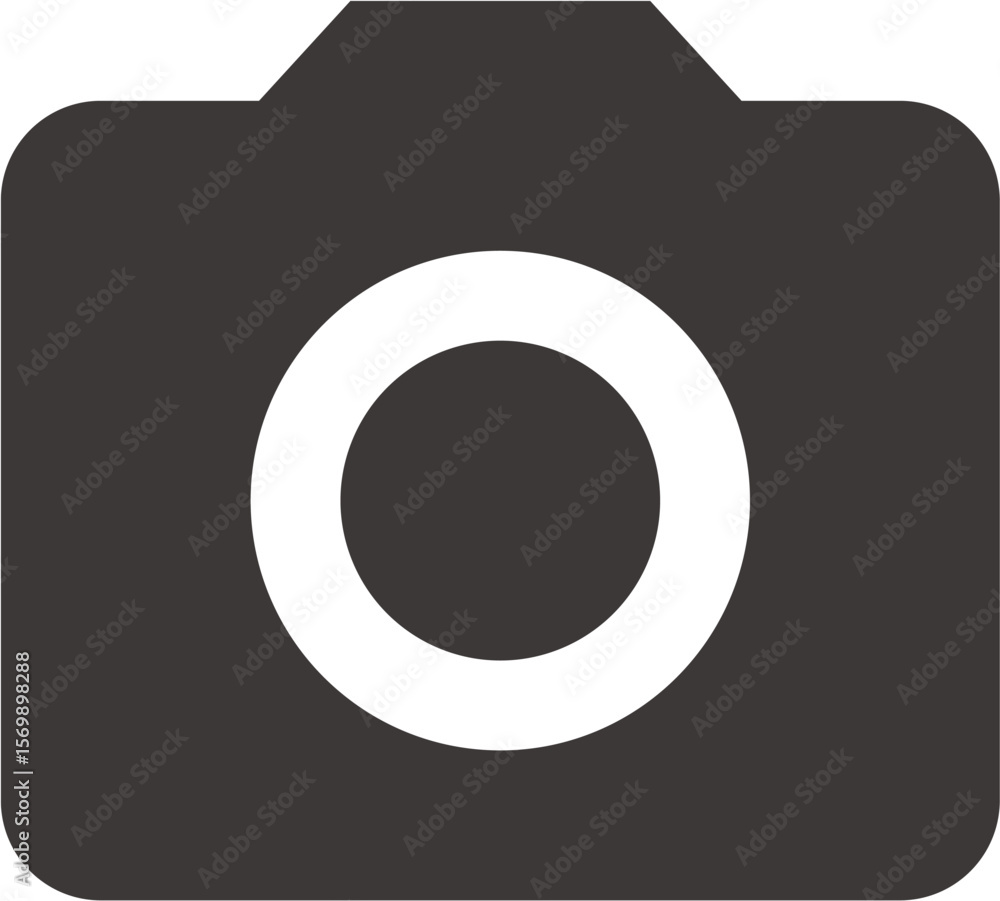 Aufkleber camera icon high-resolution vector graphic for websites and applications