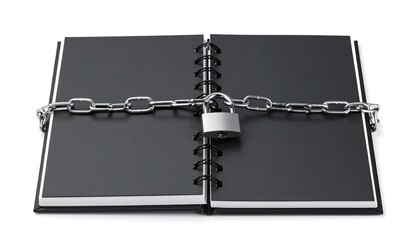 Locked notebook