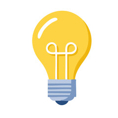 Lightbulb Isolated on a Transparent Background