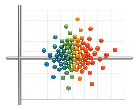 Principal component analysis plot of genetic variation clustering