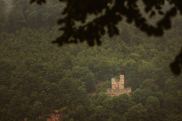 ruins of the old castle