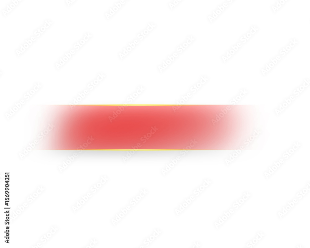 Aufkleber transparent red gradient title bar. abstract geometric shape rectangle gradient shape on transparent