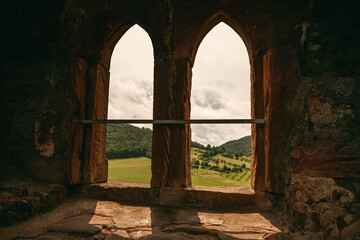 Obraz premium ruins of the old castle