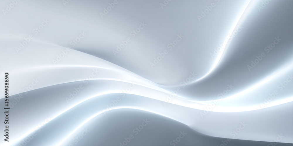 Poster abstract white background with lines pattern, design white lines background