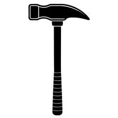Simple Hammer Tool Vector