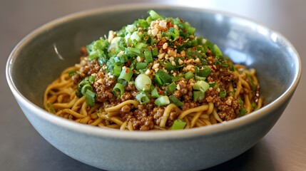 Authentic Spicy Dan Dan Noodles Recipe with Savory Ground Pork
