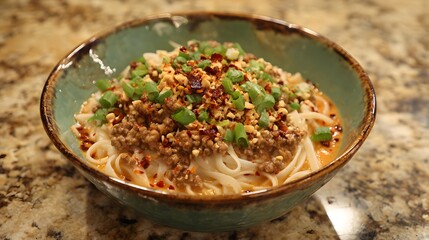 Authentic Spicy Dan Dan Noodles Recipe with Savory Ground Pork
