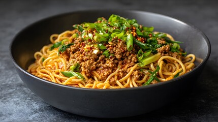 Authentic Spicy Dan Dan Noodles Recipe with Savory Ground Pork
