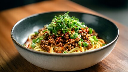 Authentic Spicy Dan Dan Noodles Recipe with Savory Ground Pork
