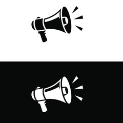 megaphone isolated on white