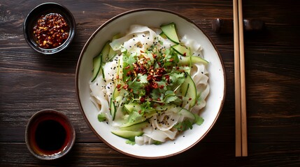 Authentic Chinese Biang Biang Noodles Recipe with Spicy Sauce
