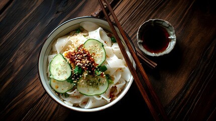 Authentic Chinese Biang Biang Noodles Recipe with Spicy Sauce