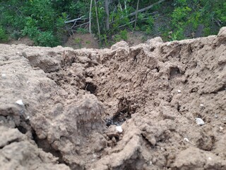 texture of the ground